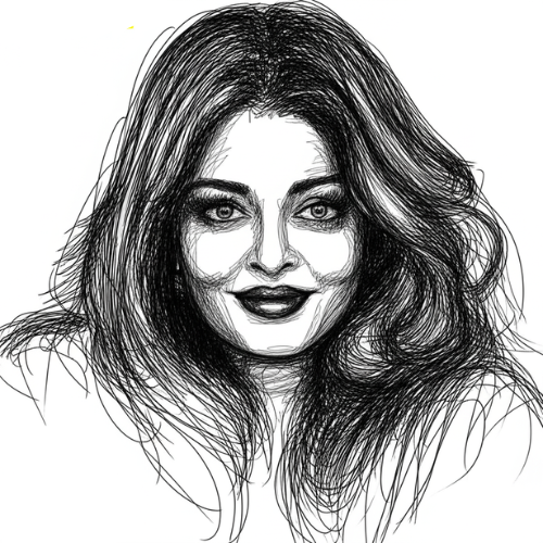 Scribble sketch